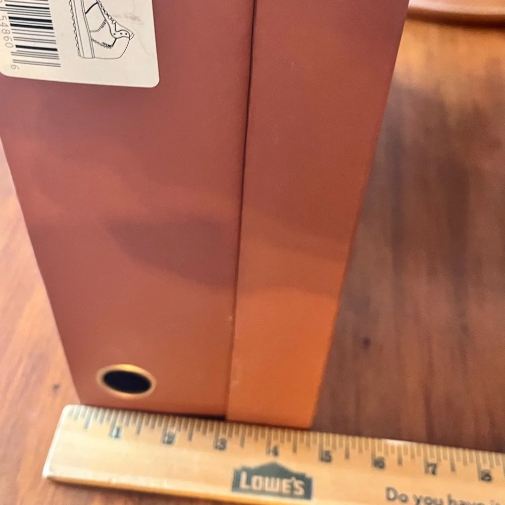 Coach New York Empty Heavy Duty shoe storage gift box brown
